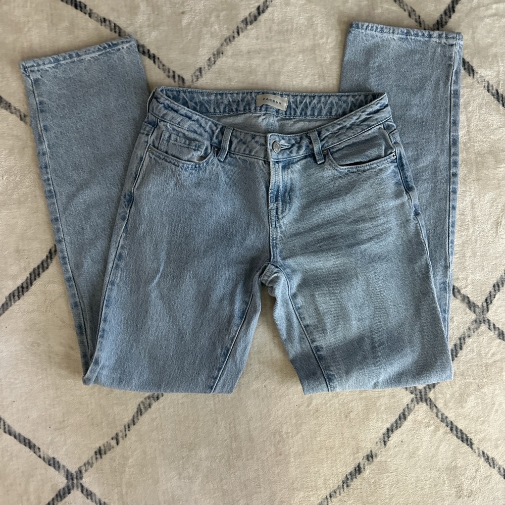 PacSun Light Blue Straight Leg Women's Jeans
